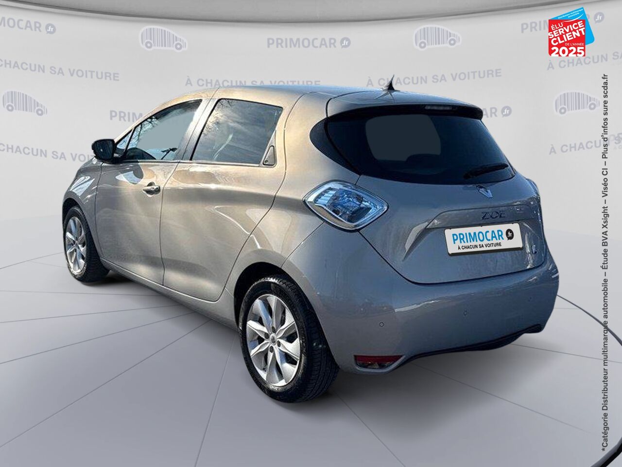Véhicule d'occasion RENAULT ZOE INTENS CHARGE NORMALE TYPE 2 GPS - ACHAT INTEGRAL chez Primocar