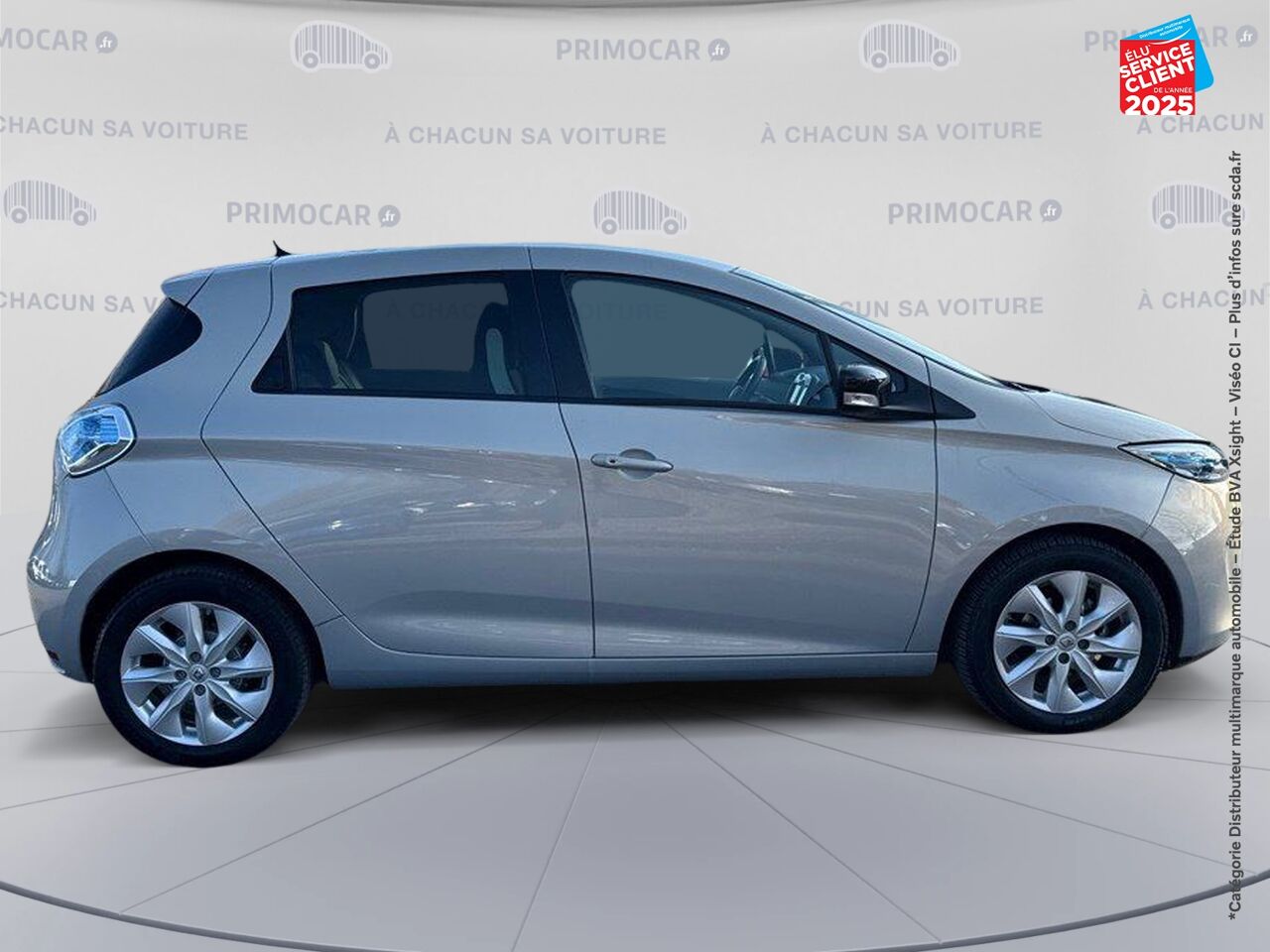 Véhicule d'occasion RENAULT ZOE INTENS CHARGE NORMALE TYPE 2 GPS - ACHAT INTEGRAL chez Primocar