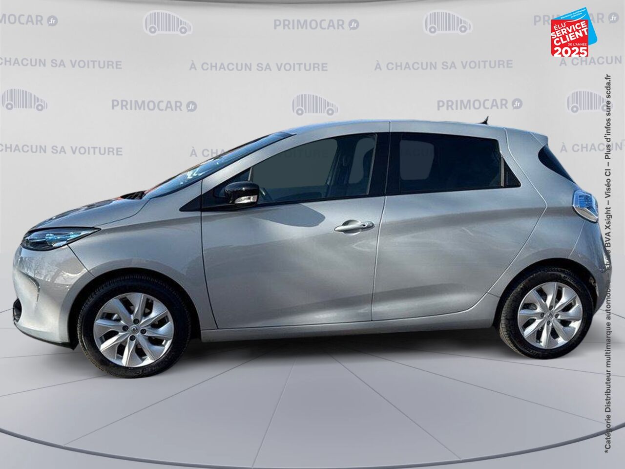 Véhicule d'occasion RENAULT ZOE INTENS CHARGE NORMALE TYPE 2 GPS - ACHAT INTEGRAL chez Primocar