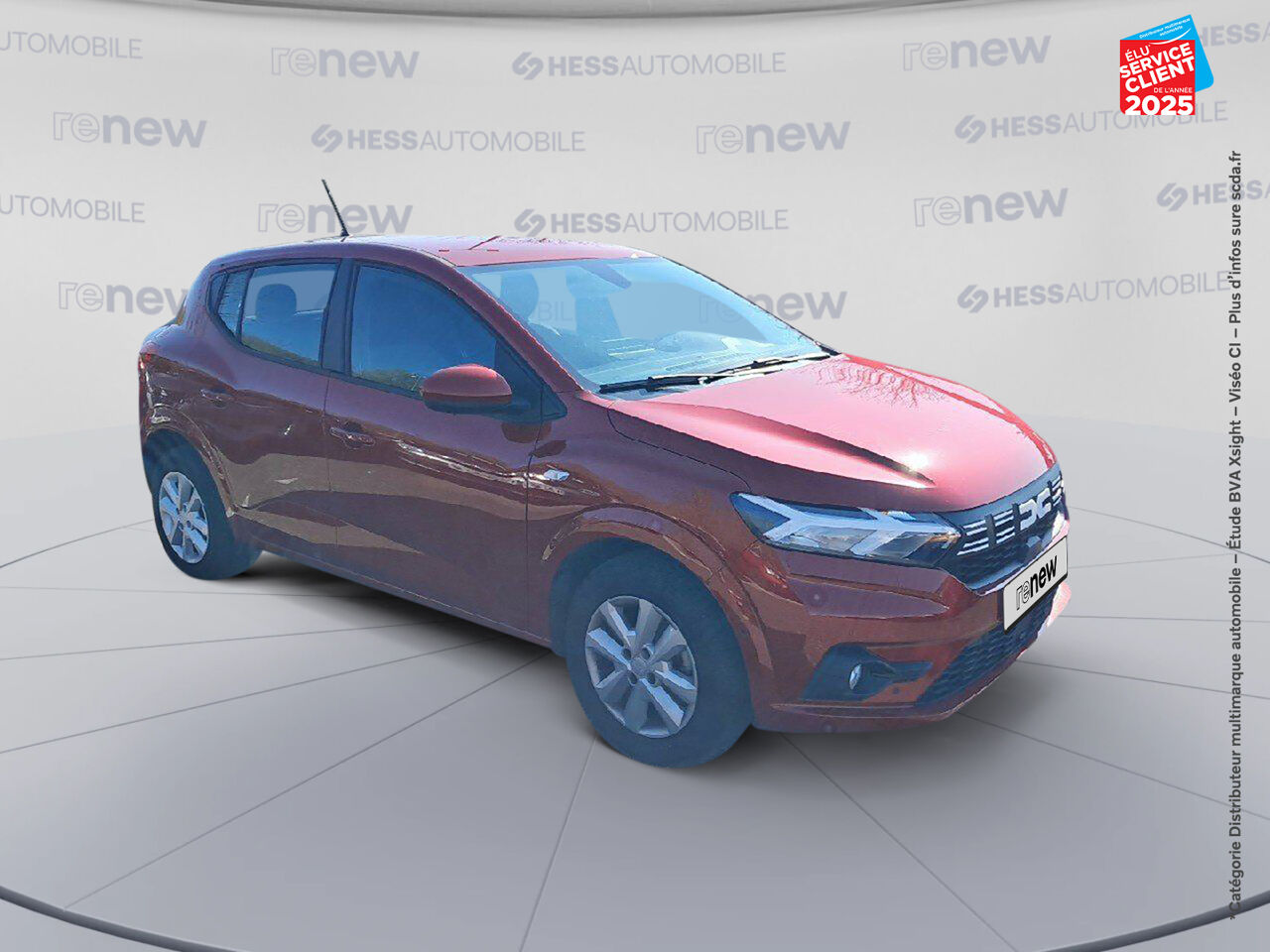 Véhicule d'occasion DACIA SANDERO 1.0 TCE 90CH EXPRESSION PACK NAVI GPS CAMERA chez Dacia Belfort