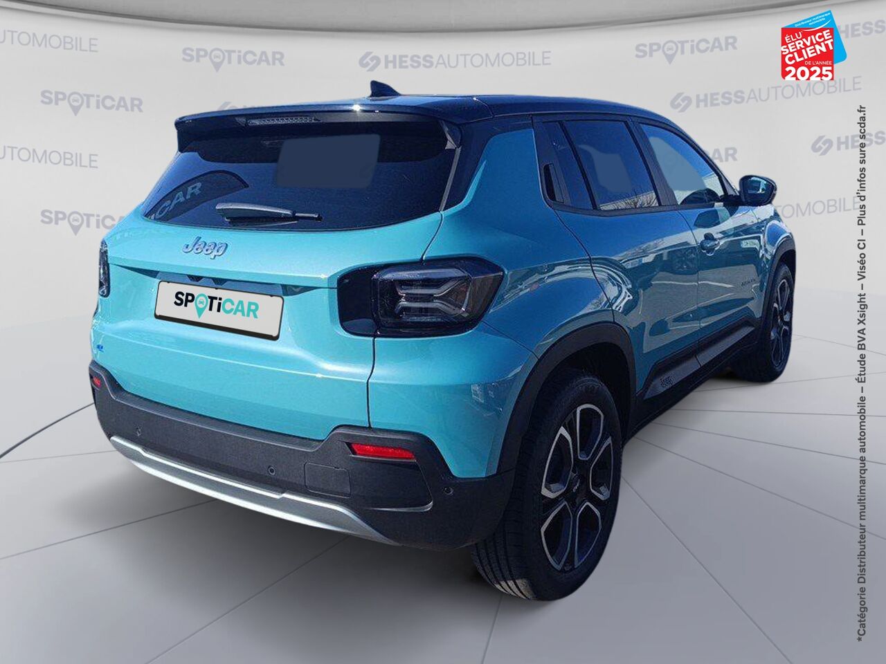 Véhicule d'occasion JEEP AVENGER ELECTRIQUE 156CH 115KW SUMMIT chez HESS Automobile