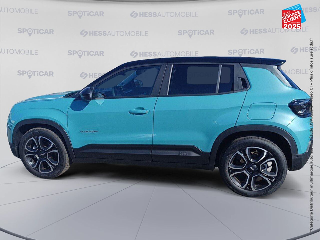 Véhicule d'occasion JEEP AVENGER ELECTRIQUE 156CH 115KW SUMMIT chez HESS Automobile