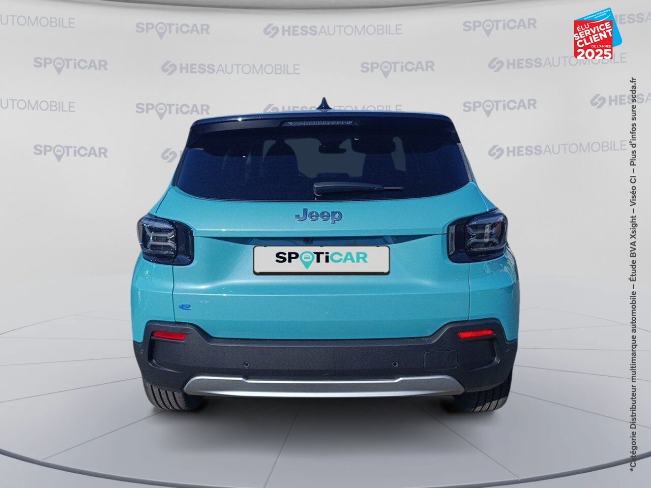 Véhicule d'occasion JEEP AVENGER ELECTRIQUE 156CH 115KW SUMMIT chez HESS Automobile