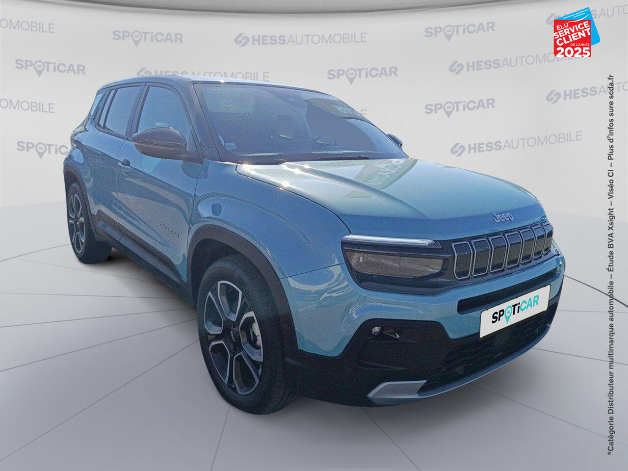 Véhicule d'occasion JEEP AVENGER ELECTRIQUE 156CH 115KW SUMMIT chez HESS Automobile