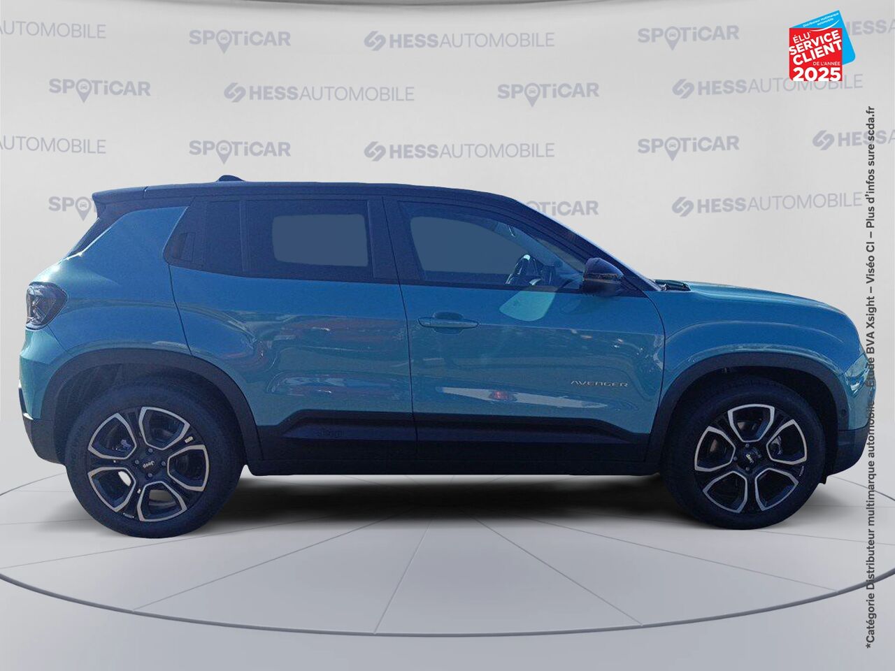 Véhicule d'occasion JEEP AVENGER ELECTRIQUE 156CH 115KW SUMMIT chez HESS Automobile