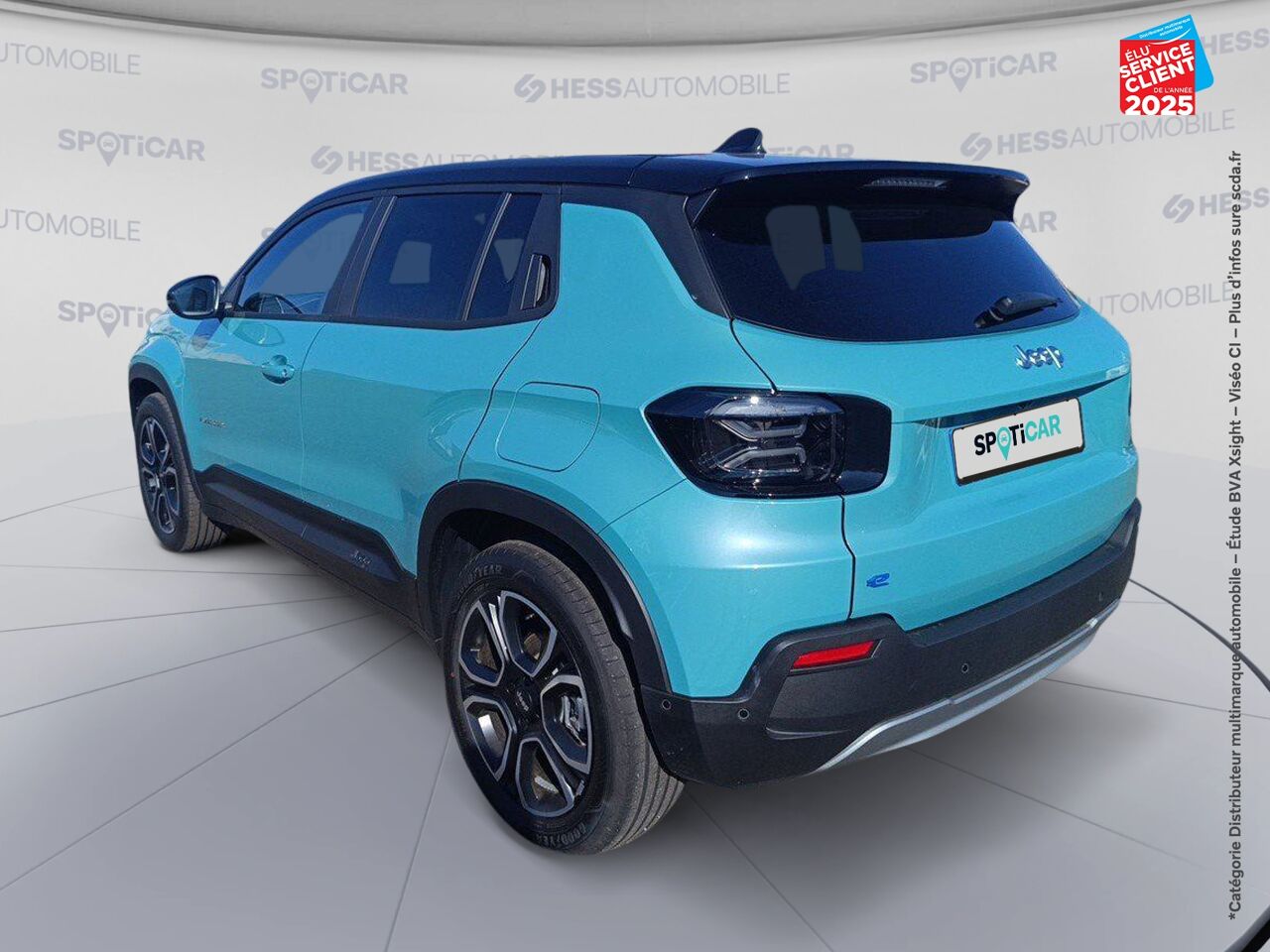 Véhicule d'occasion JEEP AVENGER ELECTRIQUE 156CH 115KW SUMMIT chez HESS Automobile