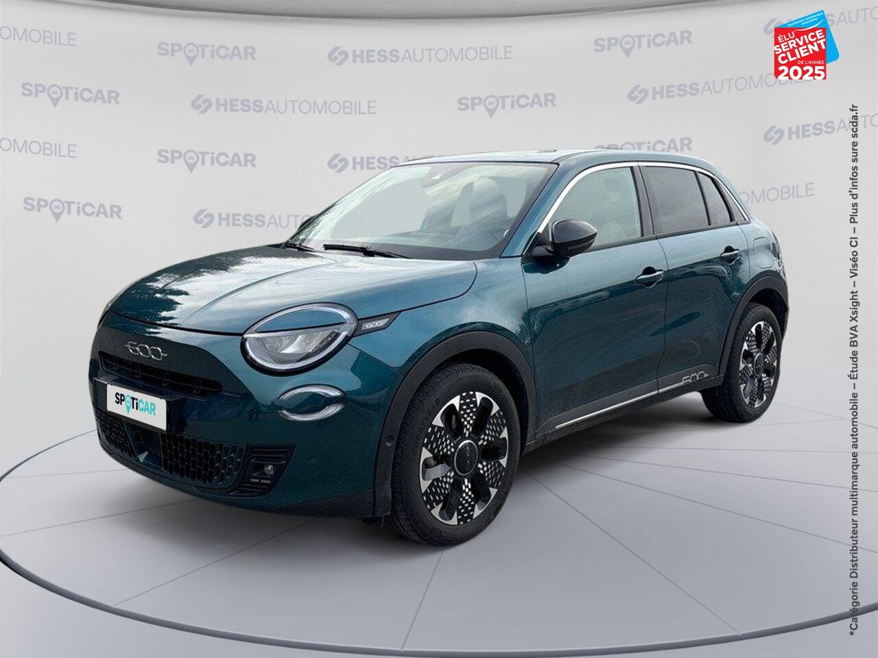 Véhicule d'occasion FIAT 600 E 156CH 54KWH LA PRIMA CARPLAY chez Toyota Sarreguemines