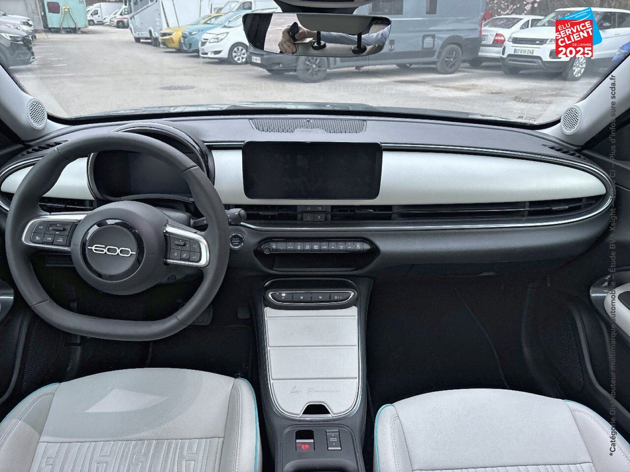 Véhicule d'occasion FIAT 600 E 156CH 54KWH LA PRIMA CARPLAY chez Toyota Sarreguemines