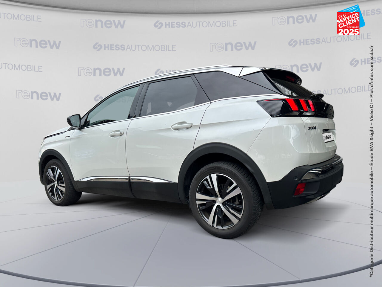 Véhicule d'occasion PEUGEOT 3008 1.2 PURETECH 130CH SS GT LINE EAT8 chez Toyota Saint Dizier