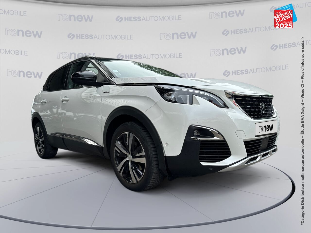 Véhicule d'occasion PEUGEOT 3008 1.2 PURETECH 130CH SS GT LINE EAT8 chez Toyota Saint Dizier