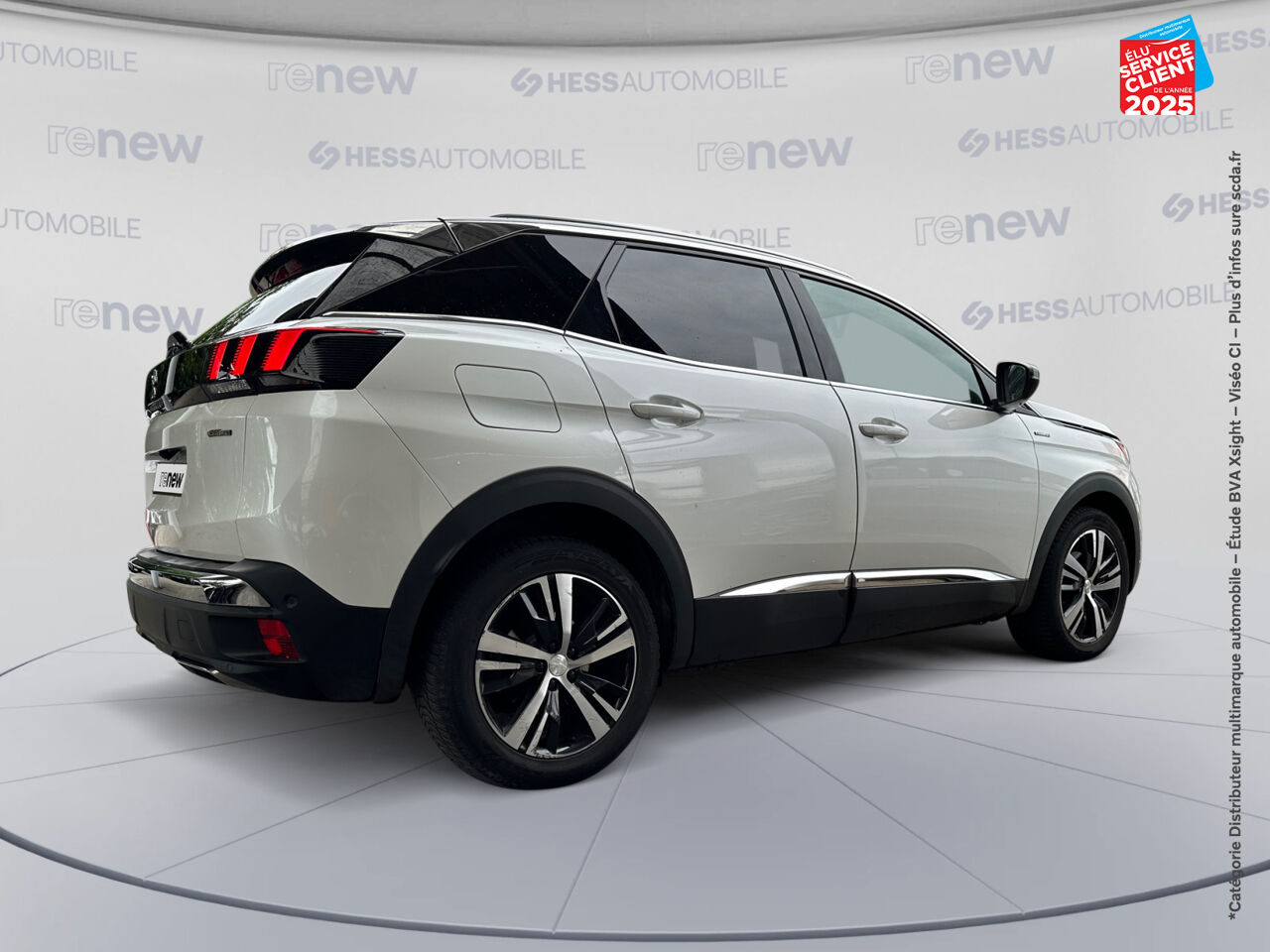 Véhicule d'occasion PEUGEOT 3008 1.2 PURETECH 130CH SS GT LINE EAT8 chez Toyota Saint Dizier