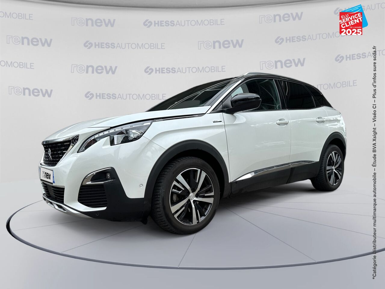 Véhicule d'occasion PEUGEOT 3008 1.2 PURETECH 130CH SS GT LINE EAT8 chez Toyota Saint Dizier