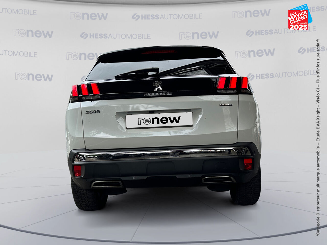 Véhicule d'occasion PEUGEOT 3008 1.2 PURETECH 130CH SS GT LINE EAT8 chez Toyota Saint Dizier