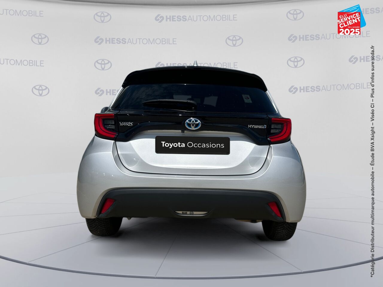 Véhicule d'occasion TOYOTA YARIS 116H DESIGN 5P CAMERA CARPLAY chez Toyota Besançon