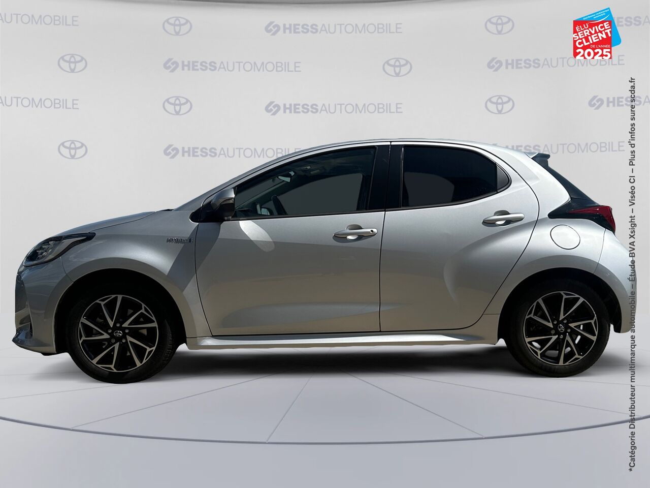 Véhicule d'occasion TOYOTA YARIS 116H DESIGN 5P CAMERA CARPLAY chez Toyota Besançon