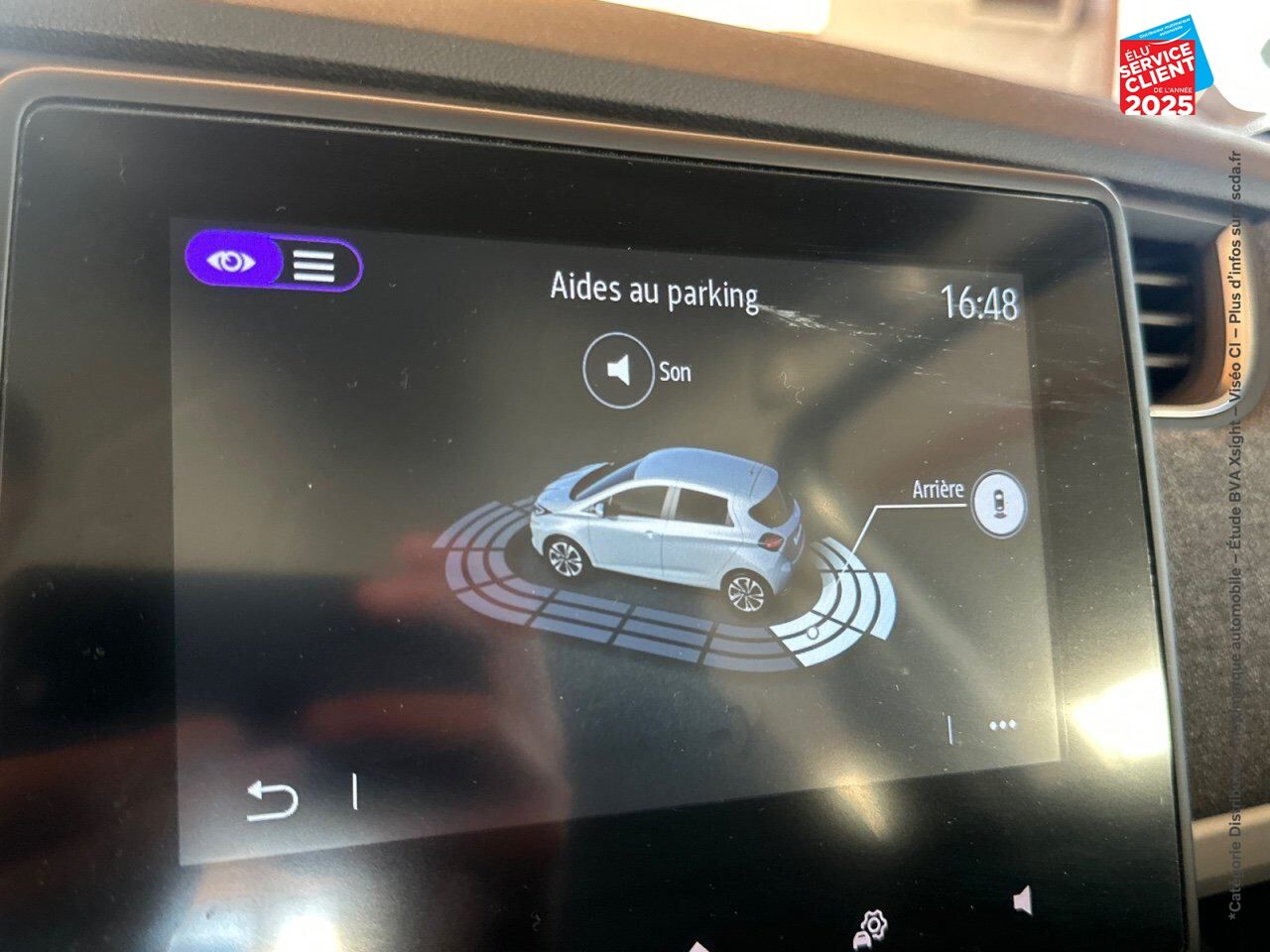 Véhicule d'occasion RENAULT ZOE E-TECH LIMITED CHARGE NORMALE R110 ACHAT INTEGRAL GPS RADAR AV/AR chez Hyundai Chalons