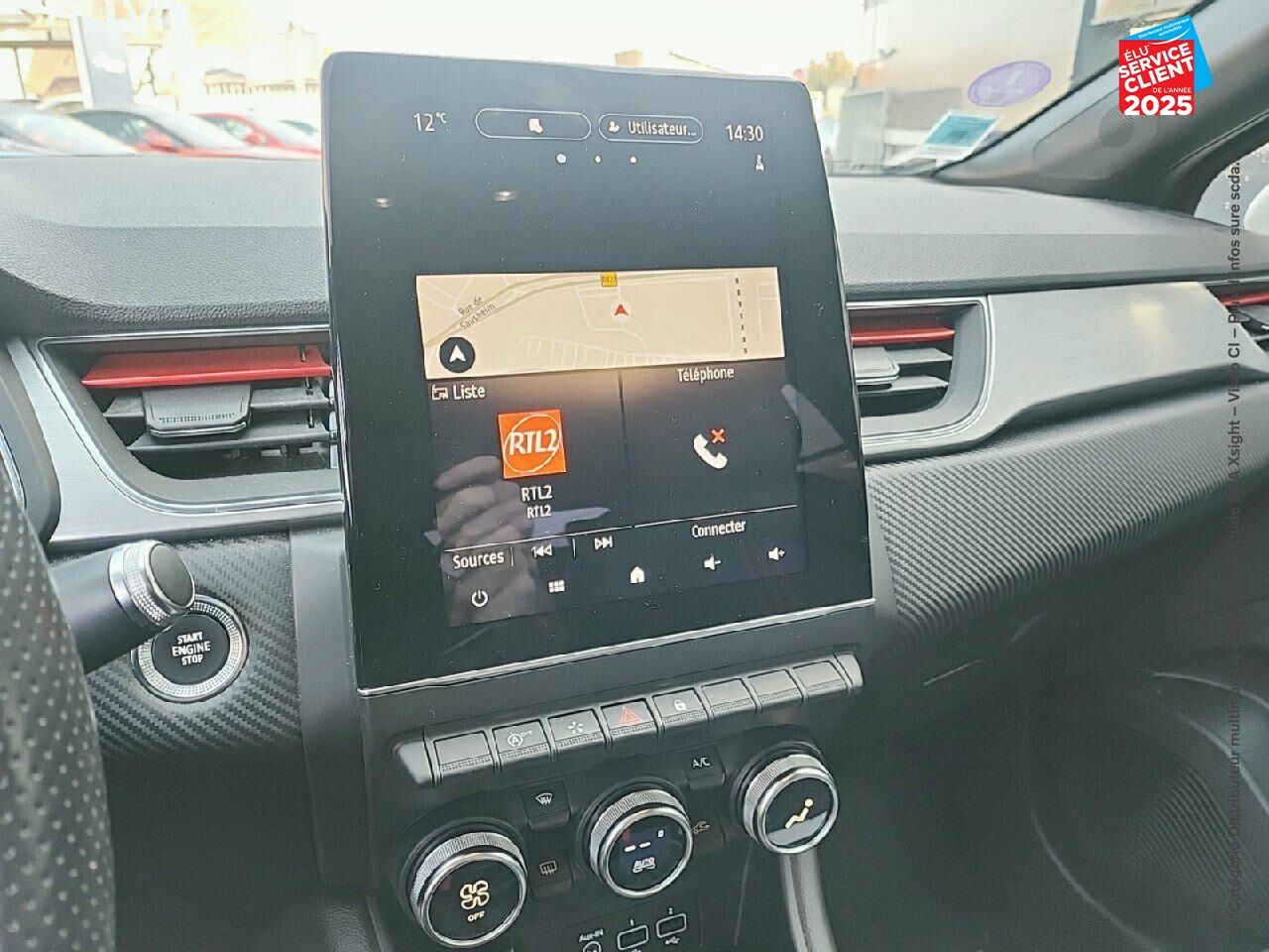 Véhicule d'occasion RENAULT CAPTUR 1.3 TCE 140CH FAP RS LINE -21B chez Renault Saint-Louis