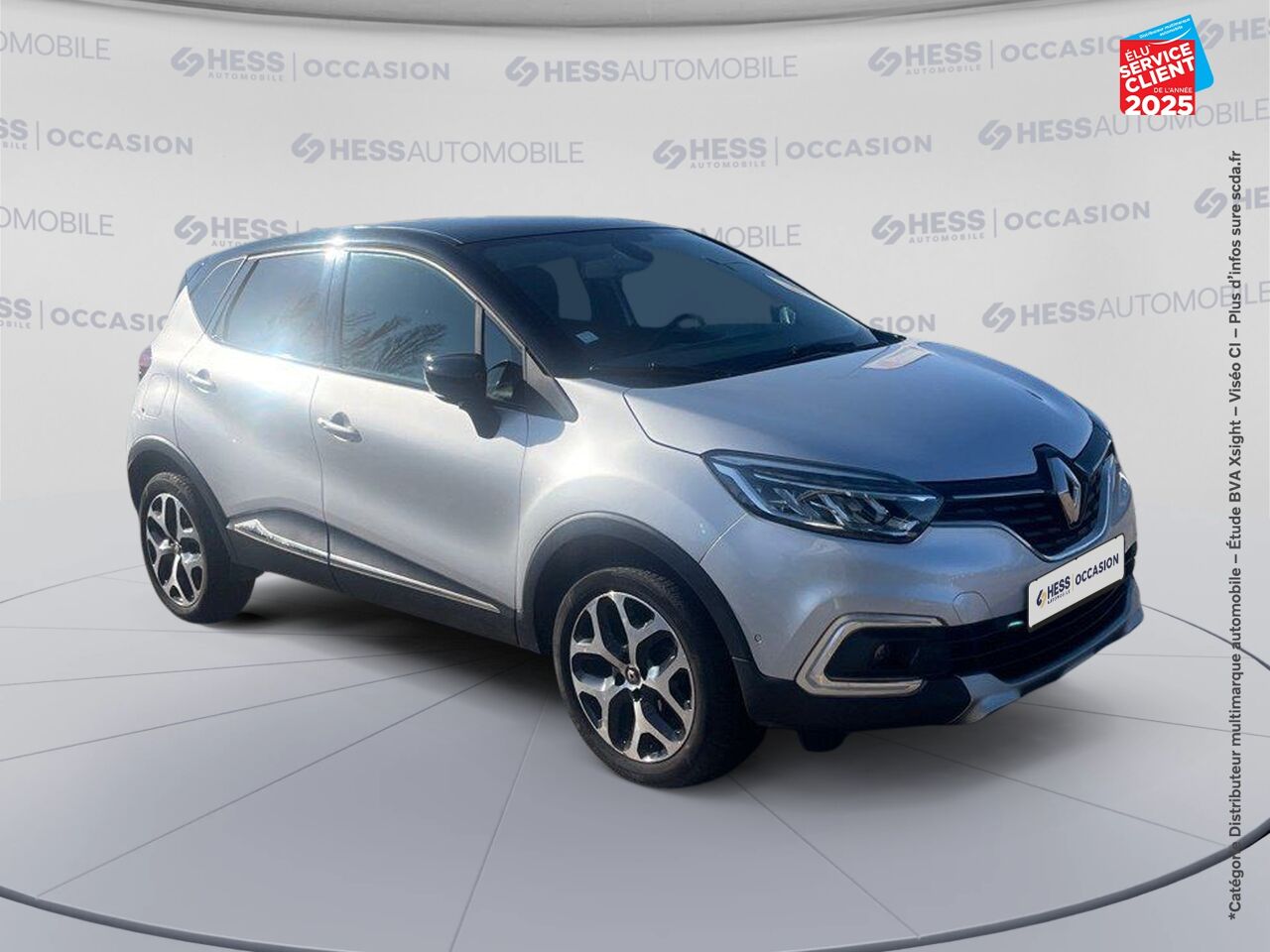 Véhicule d'occasion RENAULT CAPTUR 1.2 TCE 120CH ENERGY INTENS chez Toyota Sarreguemines