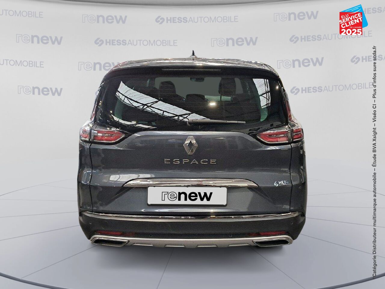 Véhicule d'occasion RENAULT ESPACE 2.0 BLUE DCI 160CH INTENS EDC chez Toyota Saint Dizier
