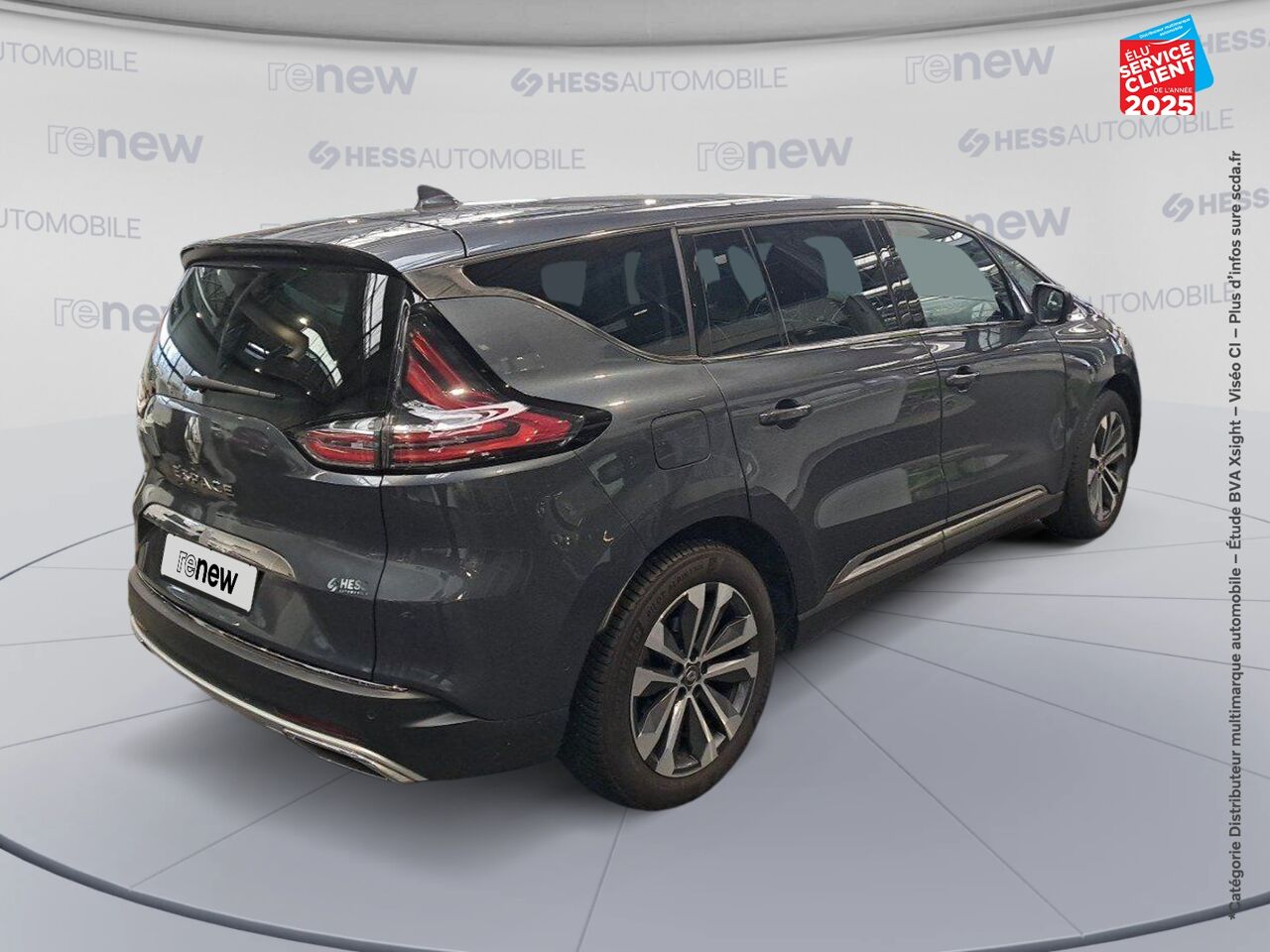 Véhicule d'occasion RENAULT ESPACE 2.0 BLUE DCI 160CH INTENS EDC chez Toyota Saint Dizier