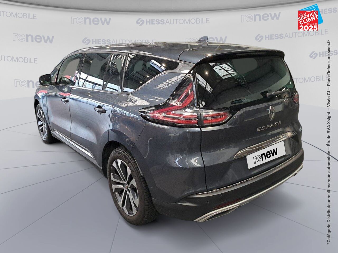 Véhicule d'occasion RENAULT ESPACE 2.0 BLUE DCI 160CH INTENS EDC chez Toyota Saint Dizier