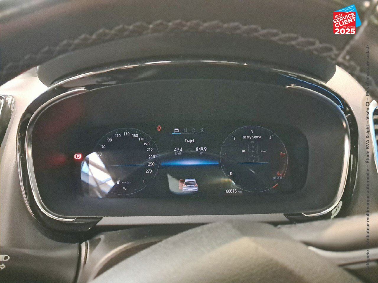 Véhicule d'occasion RENAULT ESPACE 2.0 BLUE DCI 160CH INTENS EDC chez Toyota Saint Dizier