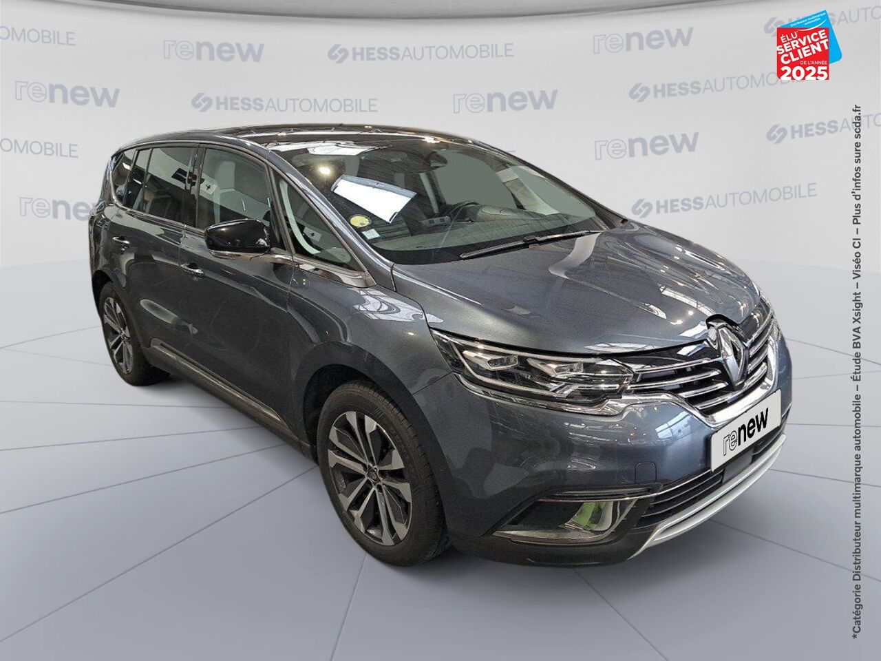 Véhicule d'occasion RENAULT ESPACE 2.0 BLUE DCI 160CH INTENS EDC chez Toyota Saint Dizier