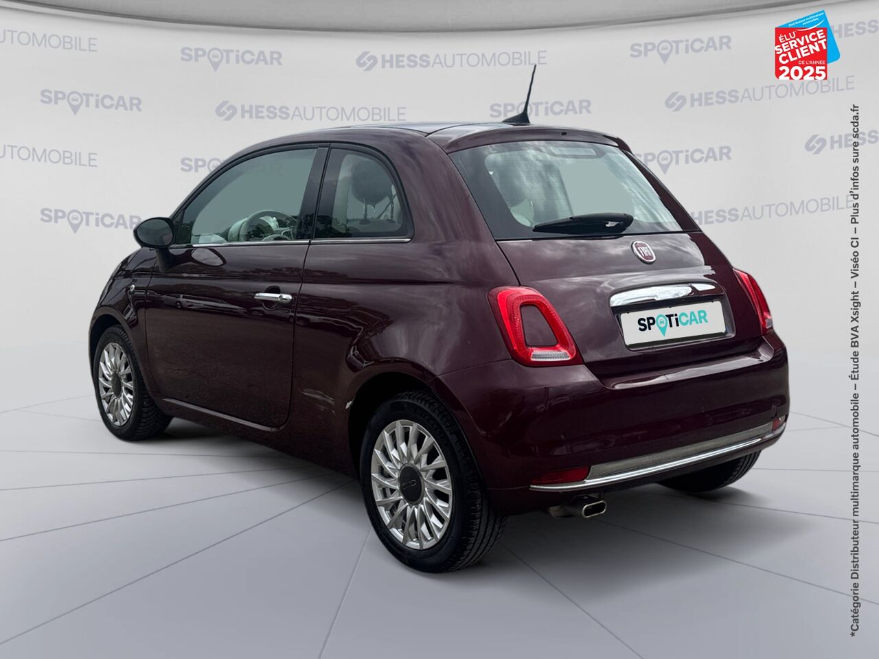 Véhicule d'occasion FIAT 500 1.2 8V 69CH ECO PACK 120TH EURO6D chez Toyota Thionville