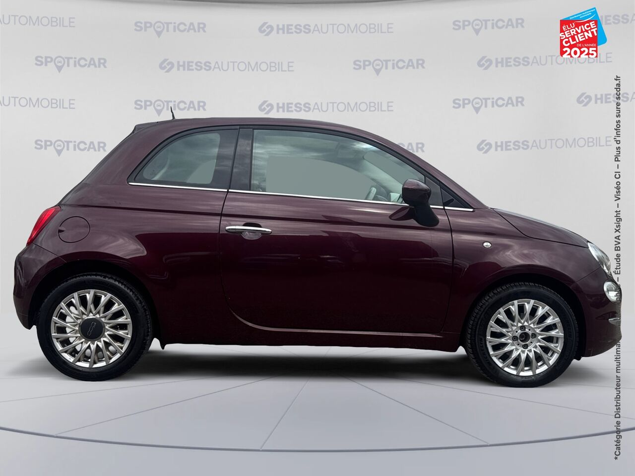 Véhicule d'occasion FIAT 500 1.2 8V 69CH ECO PACK 120TH EURO6D chez Toyota Thionville
