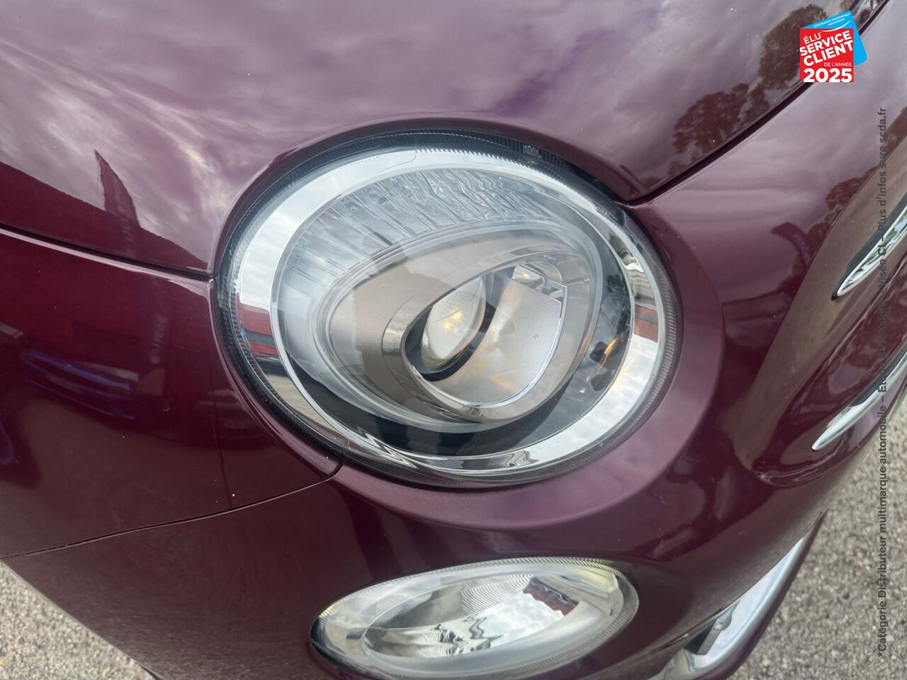 Véhicule d'occasion FIAT 500 1.2 8V 69CH ECO PACK 120TH EURO6D chez Toyota Thionville