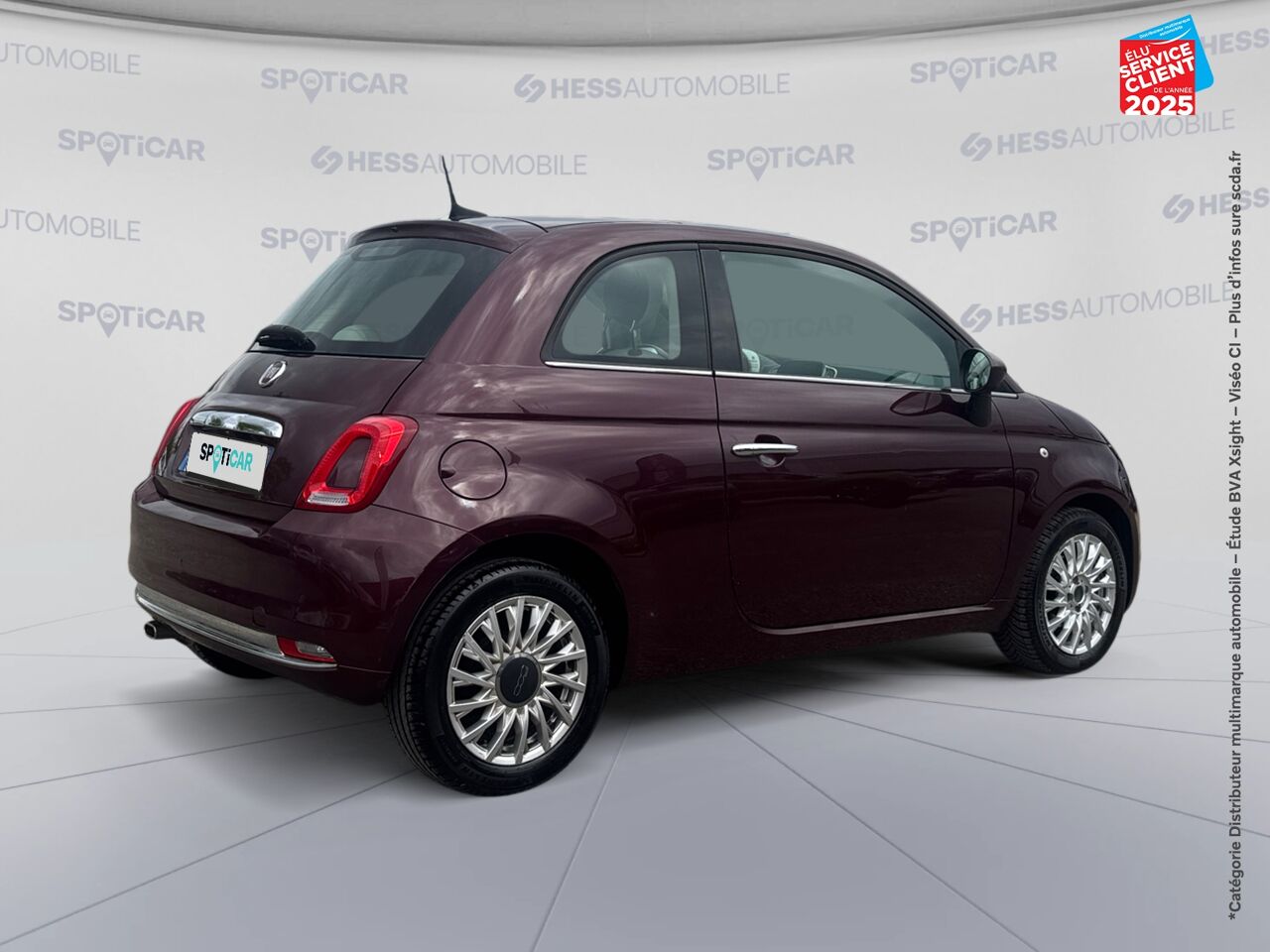Véhicule d'occasion FIAT 500 1.2 8V 69CH ECO PACK 120TH EURO6D chez Toyota Thionville