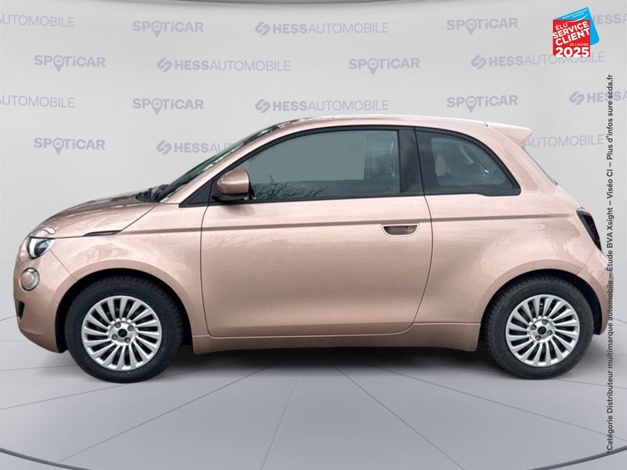 Véhicule d'occasion FIAT 500 E 95CH ACTION PLUS STEP1 chez Hyundai Chalons