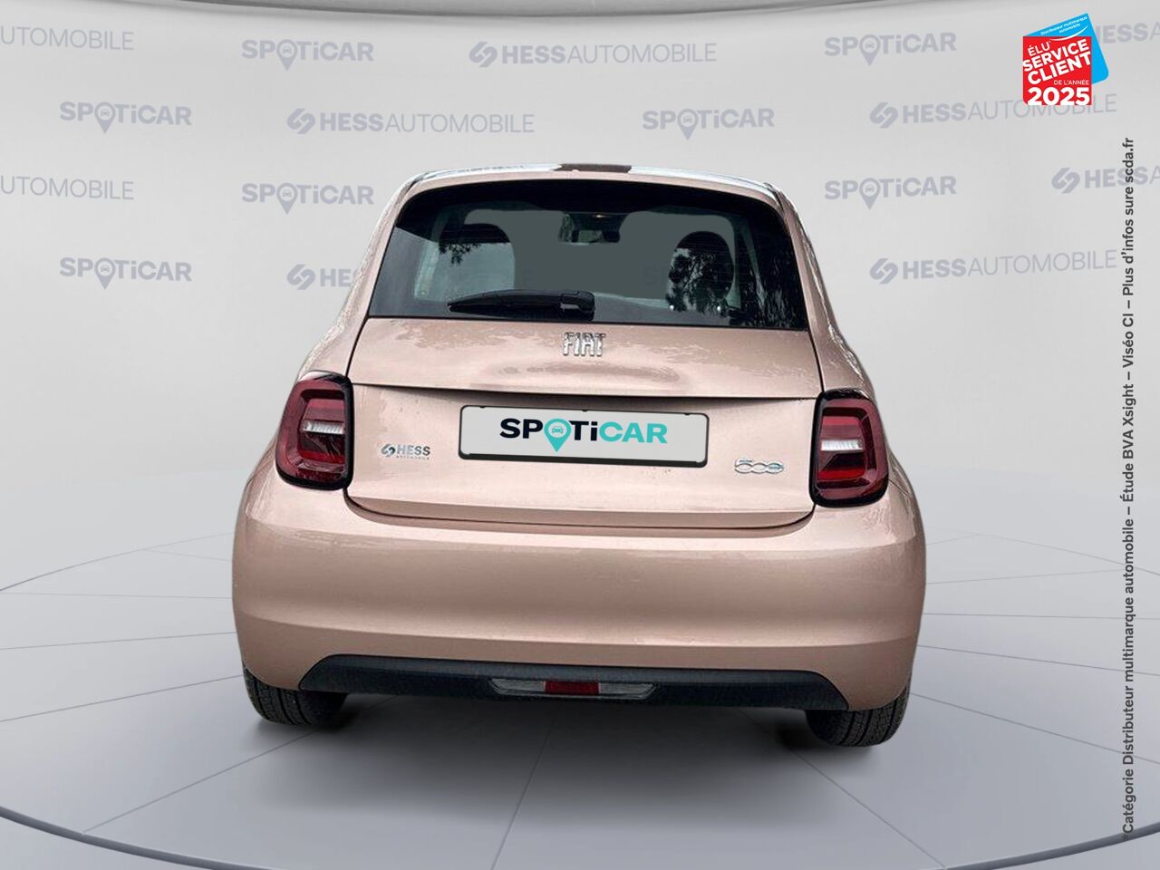 Véhicule d'occasion FIAT 500 E 95CH ACTION PLUS STEP1 chez Hyundai Chalons