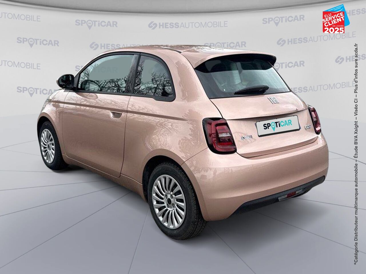 Véhicule d'occasion FIAT 500 E 95CH ACTION PLUS STEP1 chez Hyundai Chalons
