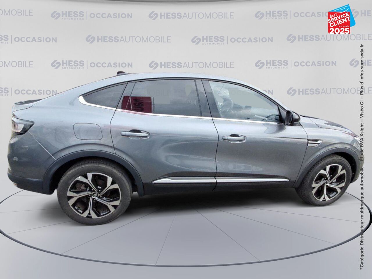 Véhicule d'occasion RENAULT ARKANA 1.6 E-TECH HYBRIDE 145CH TECHNO -22 chez Toyota Thionville