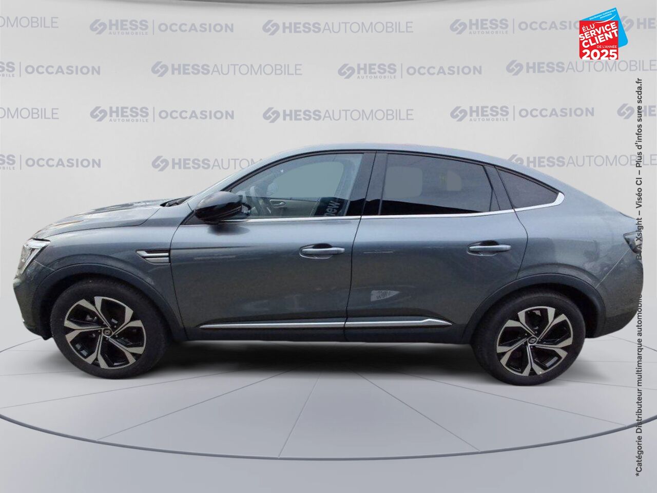 Véhicule d'occasion RENAULT ARKANA 1.6 E-TECH HYBRIDE 145CH TECHNO -22 chez Toyota Thionville
