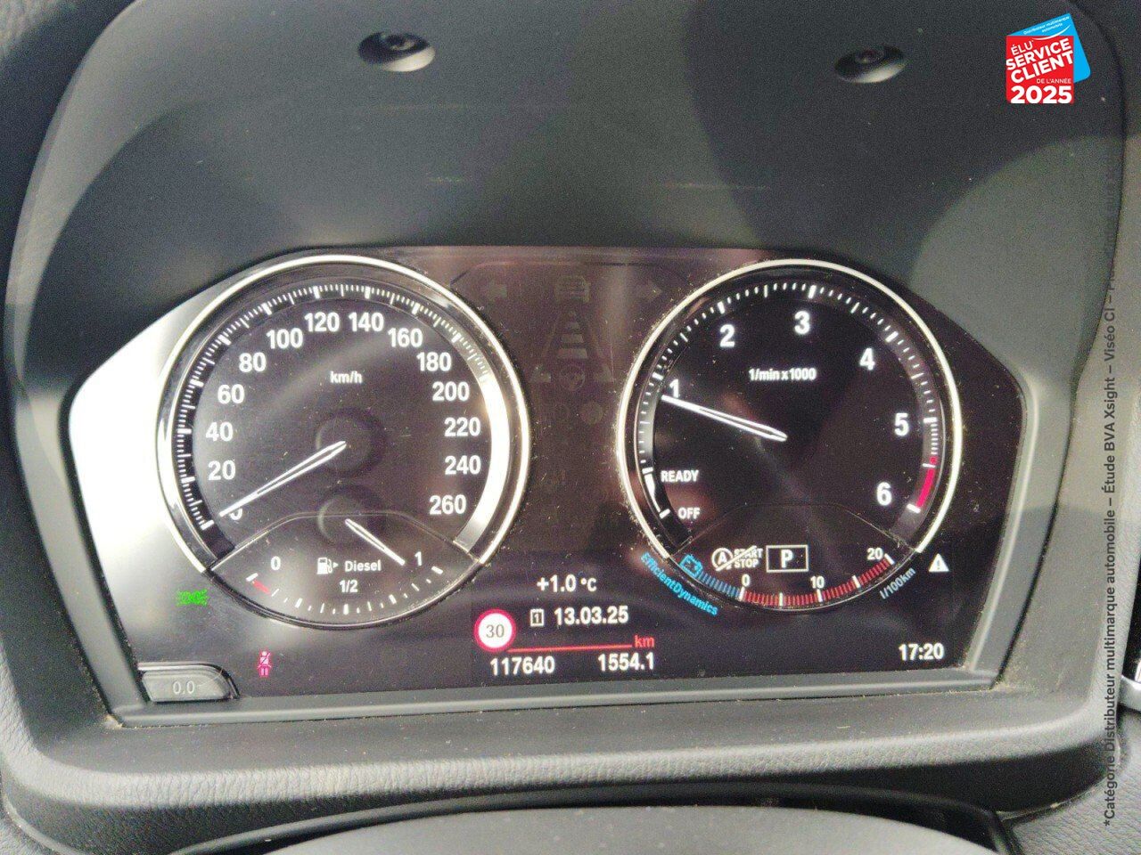 Véhicule d'occasion BMW X2 XDRIVE18DA 150CH LOUNGE EURO6D-T GPS CAMERA chez BMW Pontarlier