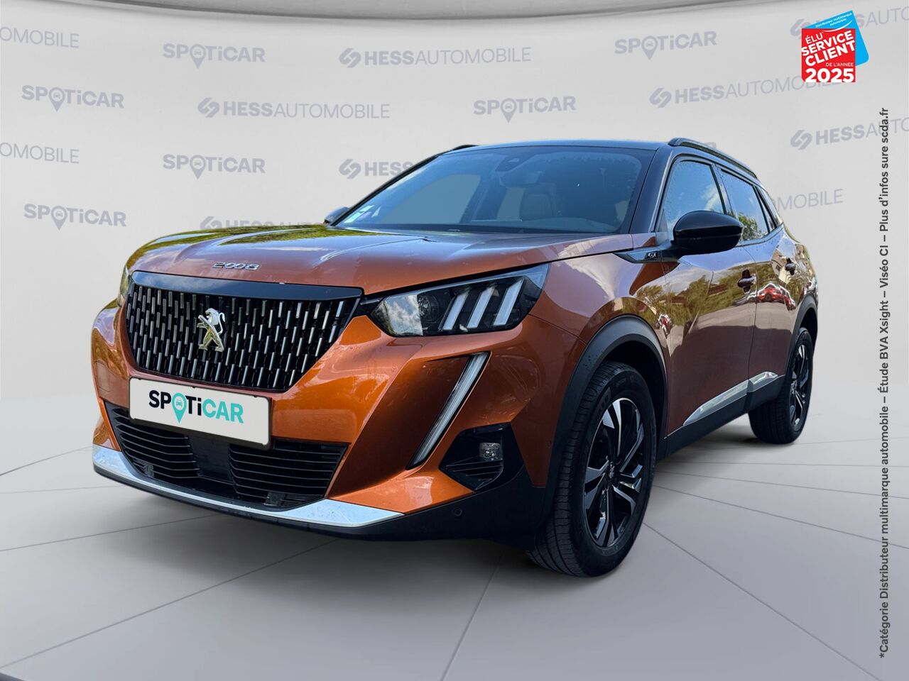 Véhicule d'occasion PEUGEOT 2008 1.2 PURETECH 130CH SS GT EAT8 chez Dacia Saverne