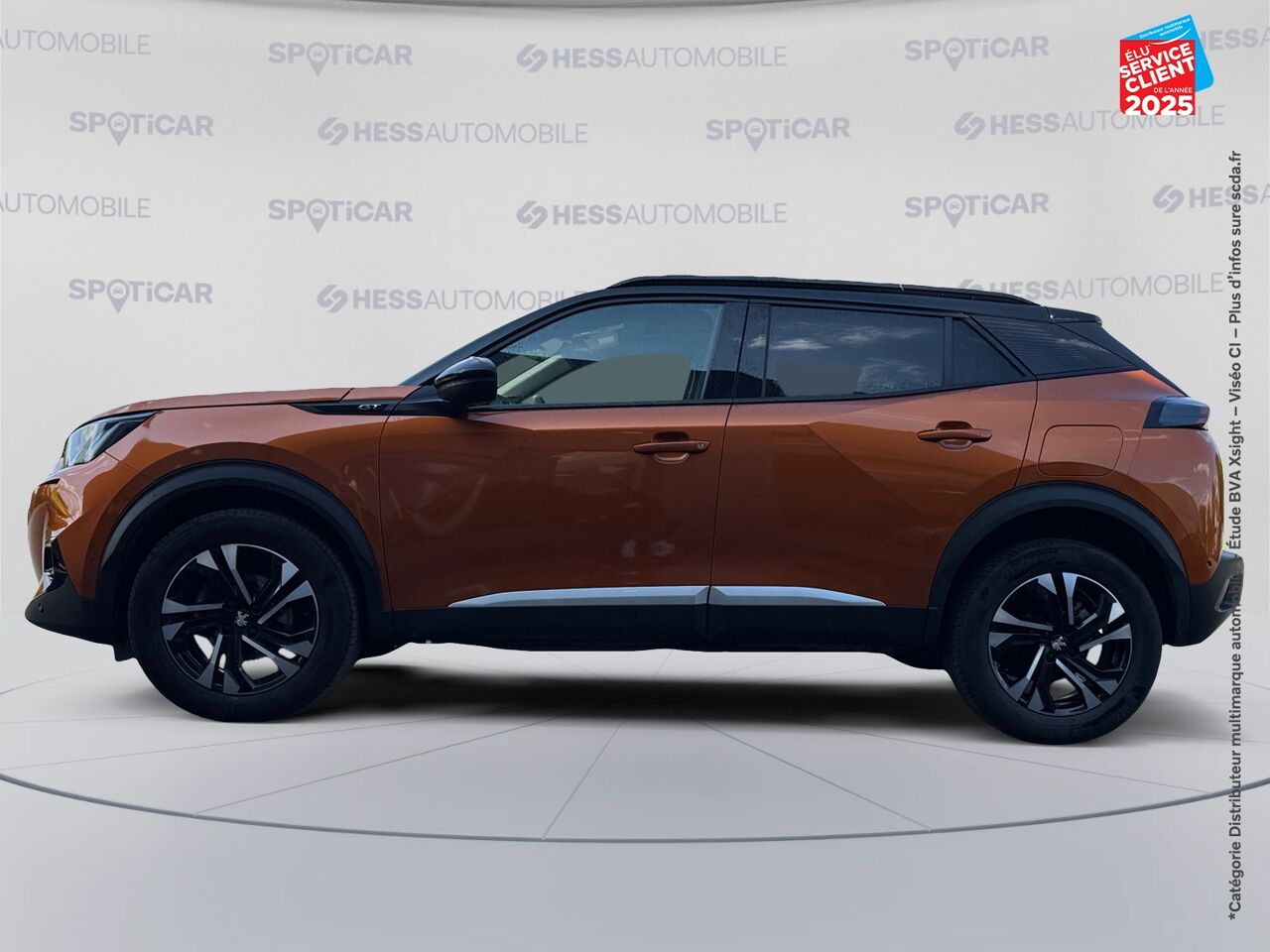 Véhicule d'occasion PEUGEOT 2008 1.2 PURETECH 130CH SS GT EAT8 chez Dacia Saverne