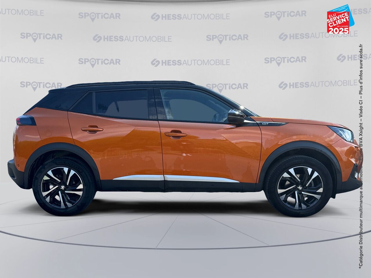 Véhicule d'occasion PEUGEOT 2008 1.2 PURETECH 130CH SS GT EAT8 chez Dacia Saverne