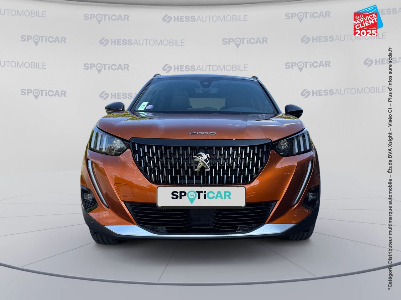 Véhicule d'occasion PEUGEOT 2008 1.2 PURETECH 130CH SS GT EAT8 chez Dacia Saverne