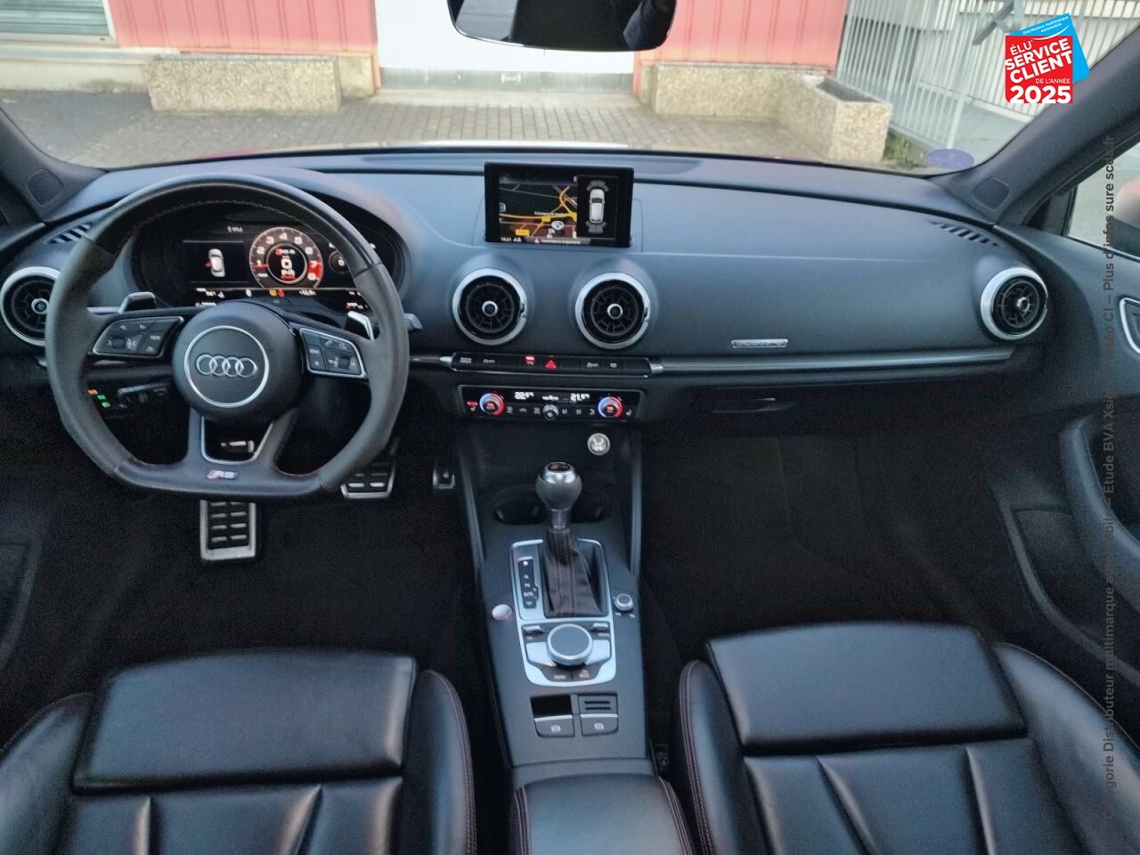 Véhicule d'occasion AUDI RS3 SPORTBACK 2.5 TFSI 400CH QUATTRO S TRONIC 7 EURO6D-T SIEGES CHAUF/CUIR GPS chez Toyota Sarreguemines
