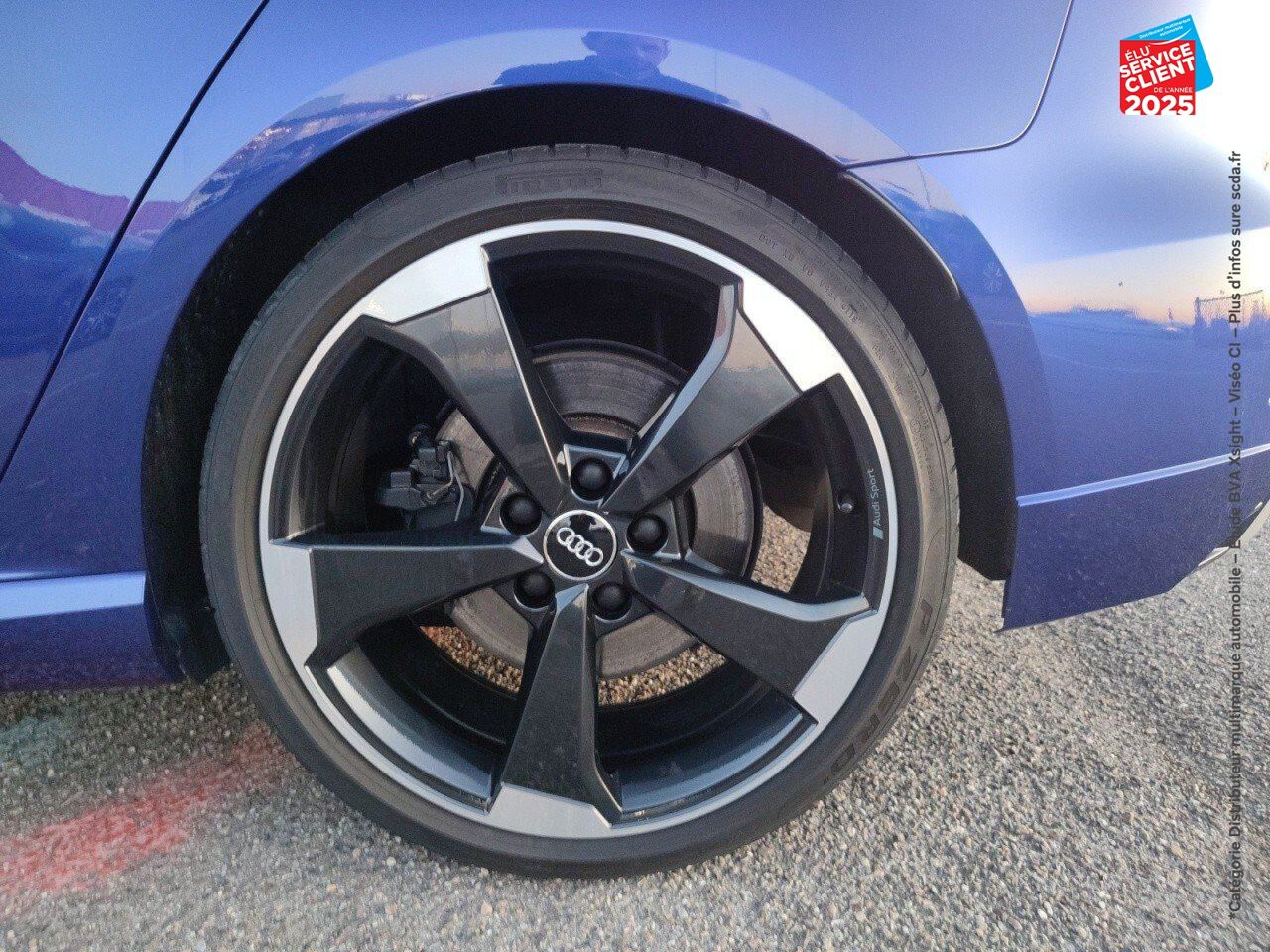 Véhicule d'occasion AUDI RS3 SPORTBACK 2.5 TFSI 400CH QUATTRO S TRONIC 7 EURO6D-T SIEGES CHAUF/CUIR GPS chez Toyota Sarreguemines
