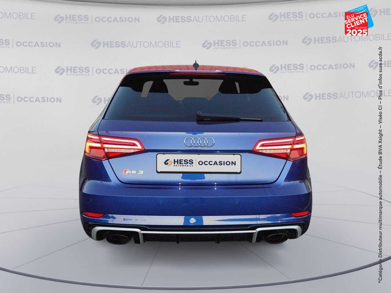 Véhicule d'occasion AUDI RS3 SPORTBACK 2.5 TFSI 400CH QUATTRO S TRONIC 7 EURO6D-T SIEGES CHAUF/CUIR GPS chez Toyota Sarreguemines