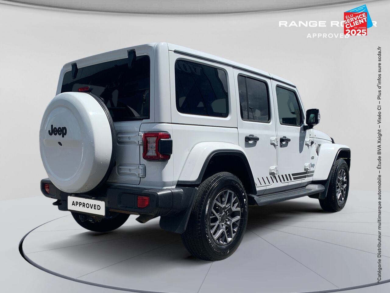 Véhicule d'occasion JEEP WRANGLER UNLIMITED 2.0 T 380CH 4XE OVERLAND COMMAND-TRAC MY22 chez Renault Saint-Louis