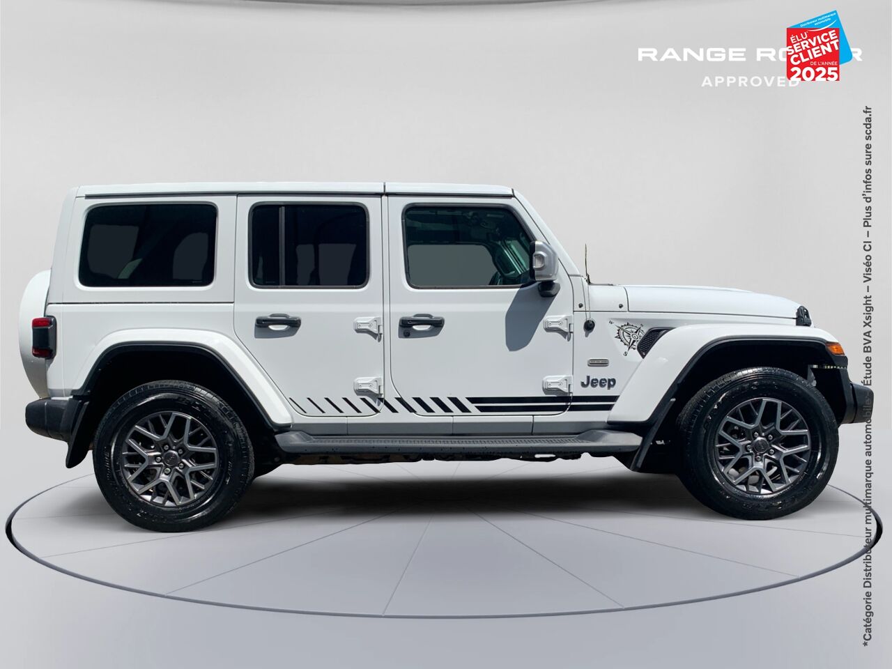 Véhicule d'occasion JEEP WRANGLER UNLIMITED 2.0 T 380CH 4XE OVERLAND COMMAND-TRAC MY22 chez Renault Saint-Louis
