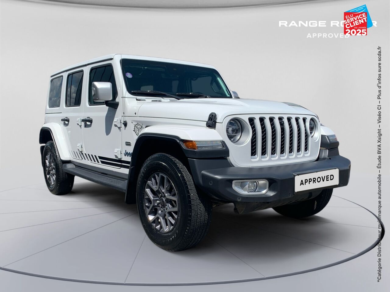 Véhicule d'occasion JEEP WRANGLER UNLIMITED 2.0 T 380CH 4XE OVERLAND COMMAND-TRAC MY22 chez Renault Saint-Louis