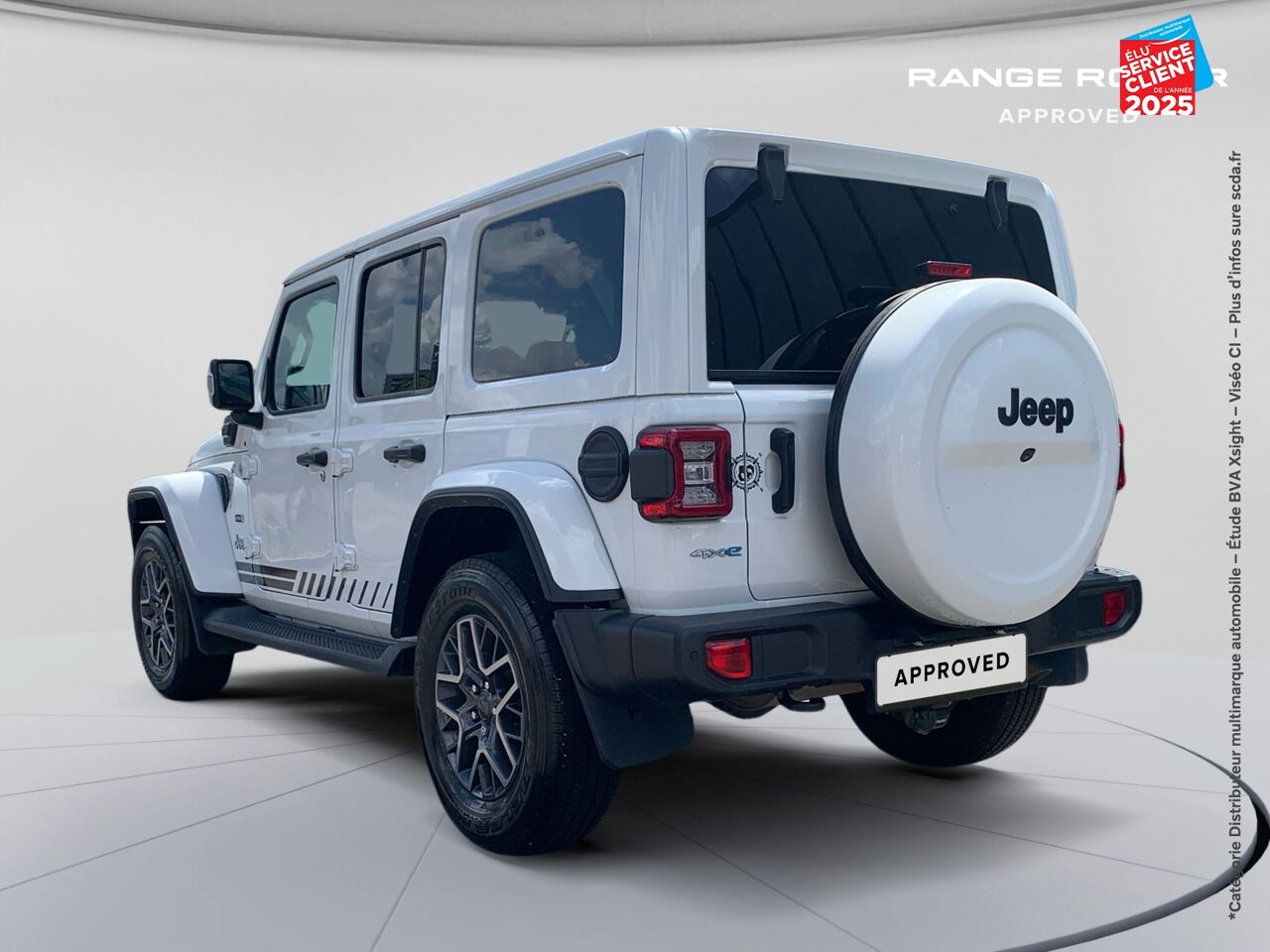 Véhicule d'occasion JEEP WRANGLER UNLIMITED 2.0 T 380CH 4XE OVERLAND COMMAND-TRAC MY22 chez Renault Saint-Louis