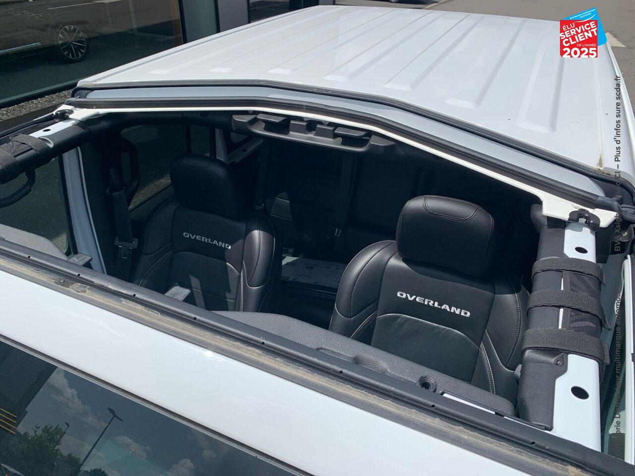 Véhicule d'occasion JEEP WRANGLER UNLIMITED 2.0 T 380CH 4XE OVERLAND COMMAND-TRAC MY22 chez Renault Saint-Louis