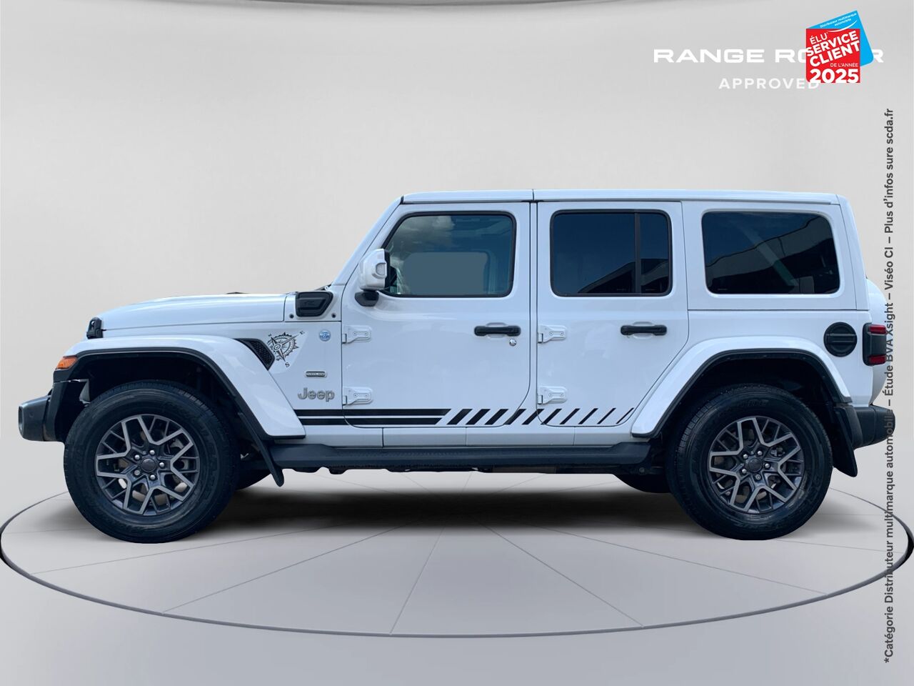 Véhicule d'occasion JEEP WRANGLER UNLIMITED 2.0 T 380CH 4XE OVERLAND COMMAND-TRAC MY22 chez Renault Saint-Louis